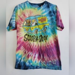 Scooby Doo Tie-Dye Tee Shirt Mens S